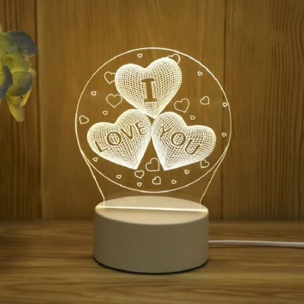 3D creative visualization lamp (Tsw001)