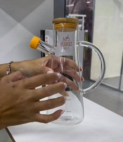 Oil Jar with Bamboo Lid