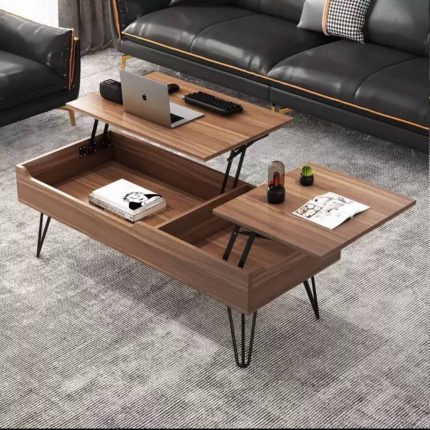 Nordic adjustable table (brown) [Tsw002]