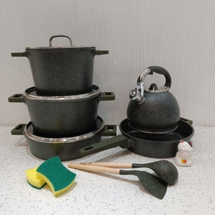 Uakeen Pot Set Black
