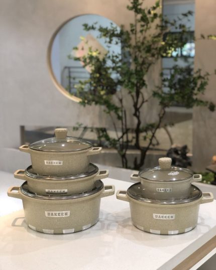 Uakeen Pot Set Brown