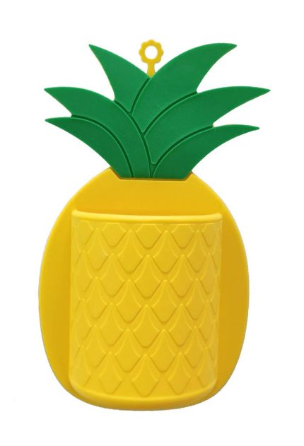 Silicone brush holder