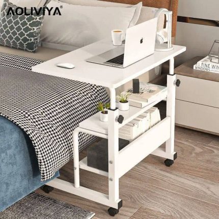 80cm Laptop Table - White