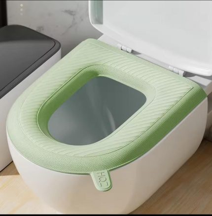 Waterproof toilet top seat