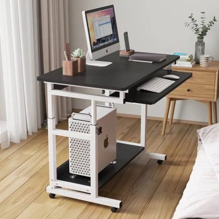 80cm Laptop Table with Drawer