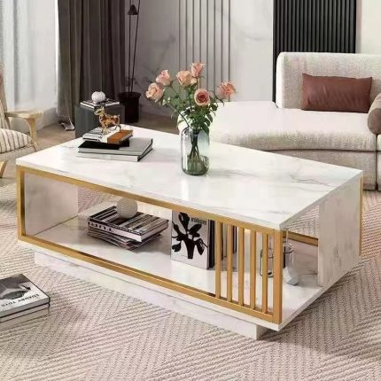 100cm Nordic Center Table - White