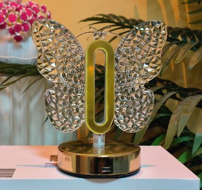 Butterfly Crystal Lamp