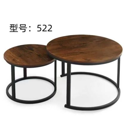 Nordic Twin Table - Brown