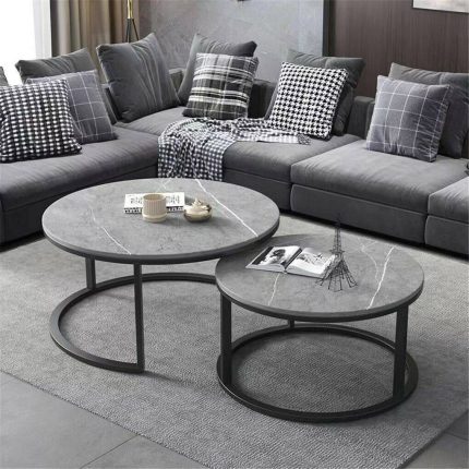 Nordic Twin Table - Grey