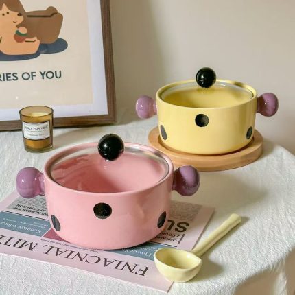 Pokadot Ceramic Bowl