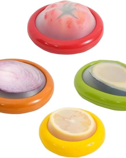4 Pieces Silicone Fruit Storage Container