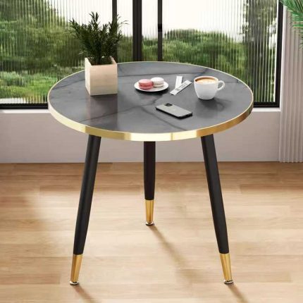 Luxury Side Stool Black