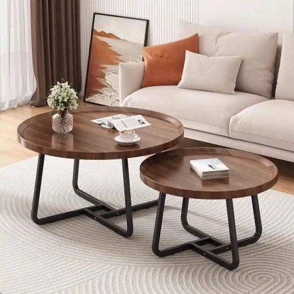 2 in 1 Nordic Center Table - Brown