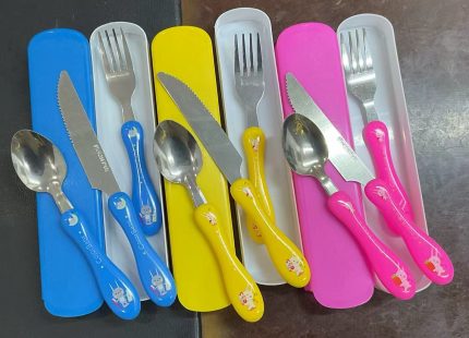 Kids cutlery Set with Case