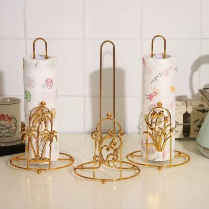 Golden Tissue Holder