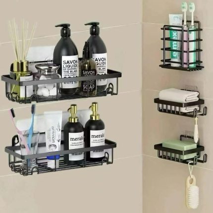 6 Piece Bathroom Storage Rack