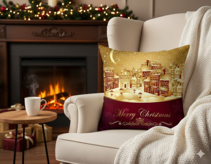 Christmas Throw Pillow