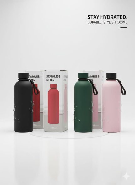 500ml Stainless Steel Double Walled Vacuum Insulated Cup