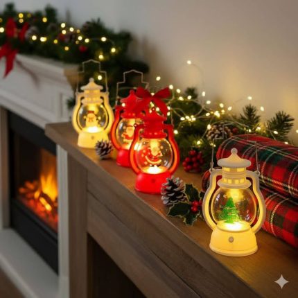 Decorative LED Christmas Lantern