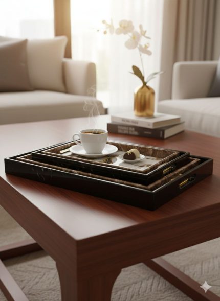 3 in 1 Bamboo Tray (A)