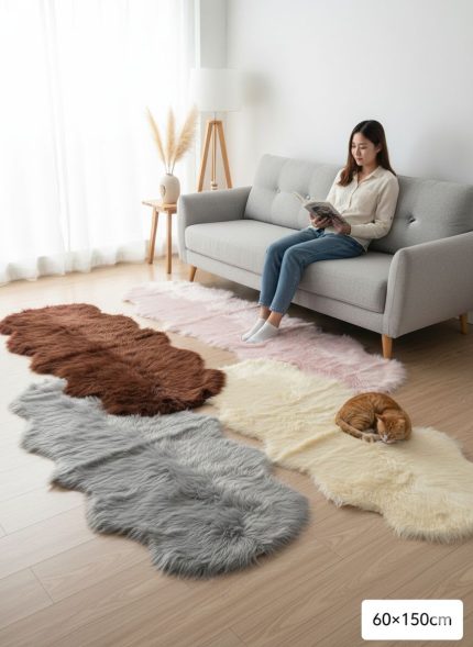 60by150cm Beautiful Fur Rug