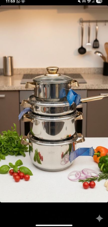 Stainless Steel Pot Set