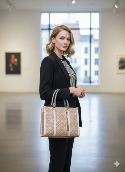Premium Caramelo Leather Fashion Bag