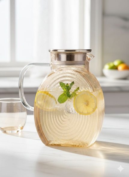 Glass Infuser Pitcher