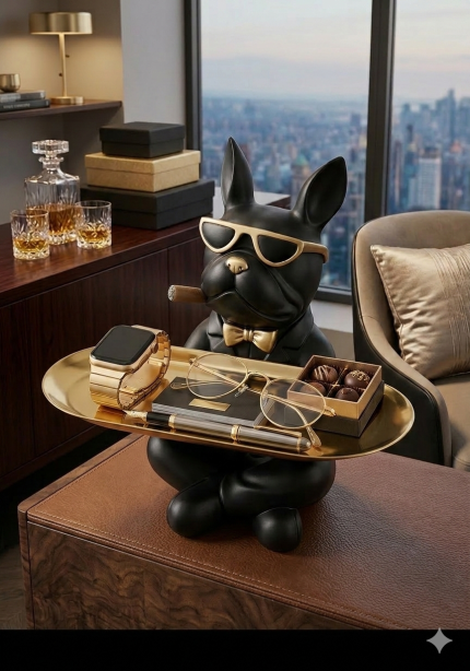 The Luxe Buttler Decor