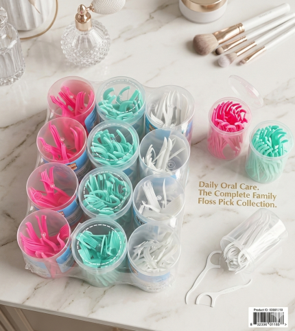 30 Pieces Dental Floss/Toothpick