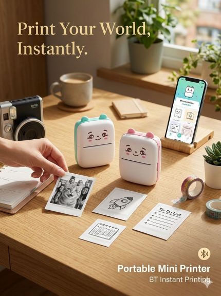 Portable Mini BT Printer