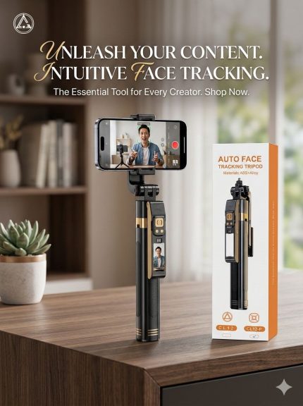 CL12-P Auto Face Tracking Selfie Tripod Stand