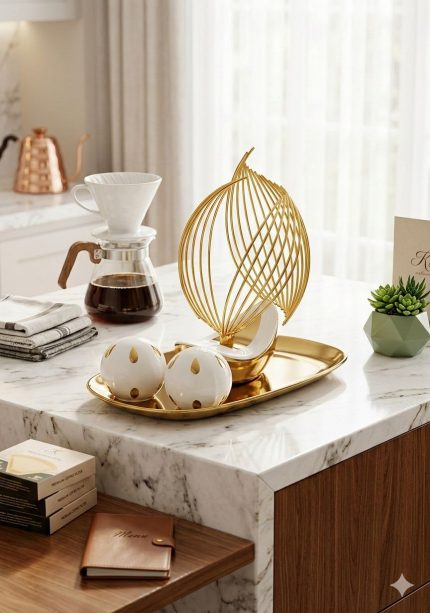 Golden Voyage Table Decor