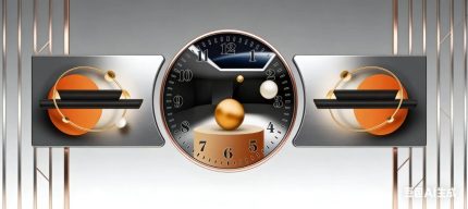 3 in 1 Frame Wall Clock