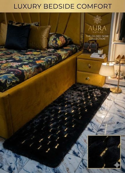 60by180cm Luxury Bedside Rug