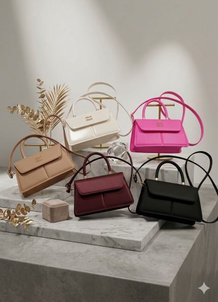 Min min Mini Leather Fashion Bag