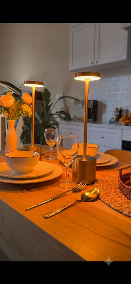 Beautiful Touch Rechargeable Table Lamp