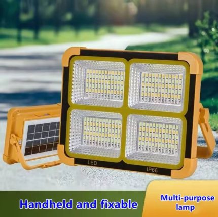 Portable Solar Rechargeable Multifunctional Lamp